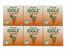 6 Pack IDOLE Carrot Soap 100g each Made In EU FREE SHIPPING