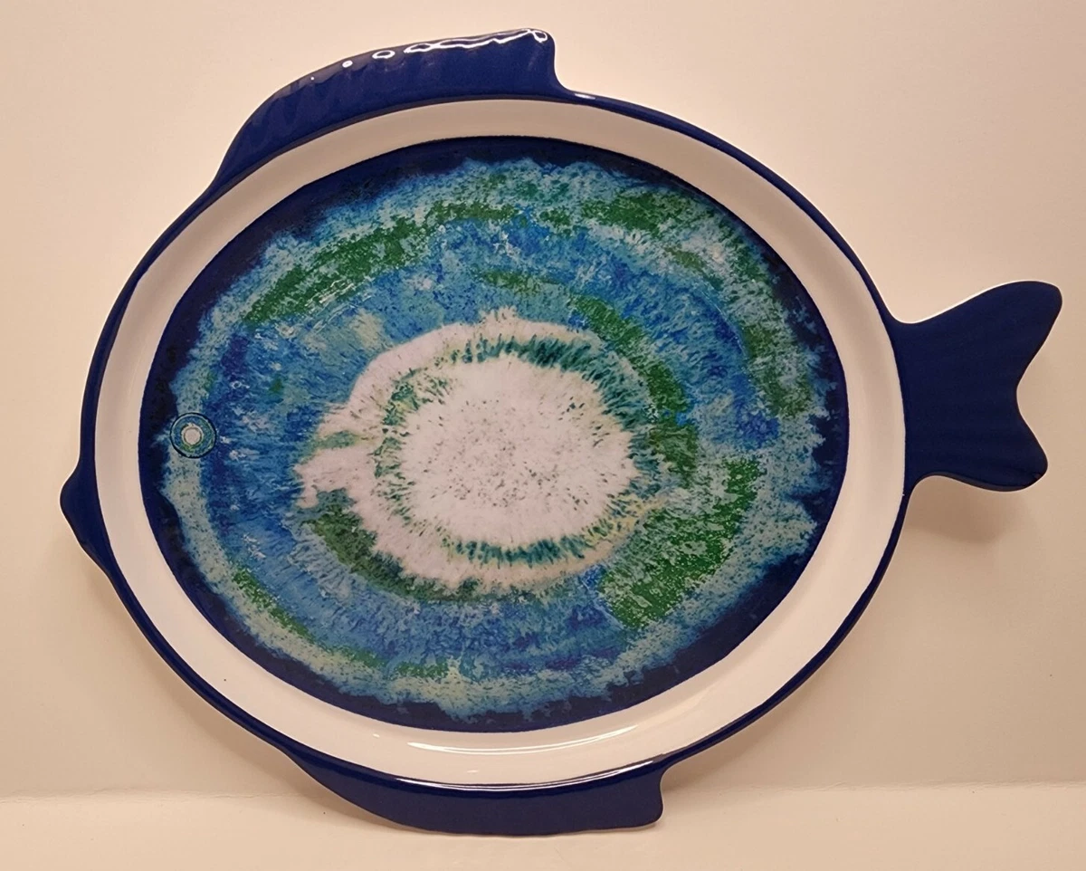 Fish melamine plates cheap
