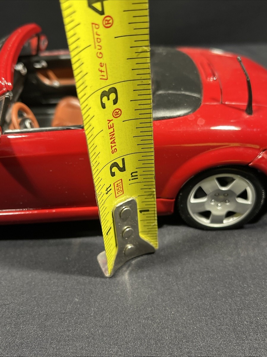 Audi TT Roadster Red Maisto 1/18 Scale | eBay