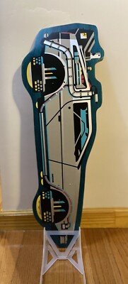 DeLorean DKNG Madrid Skateboard Back to the Future 1,2,3Delorean Shaped Deck /200