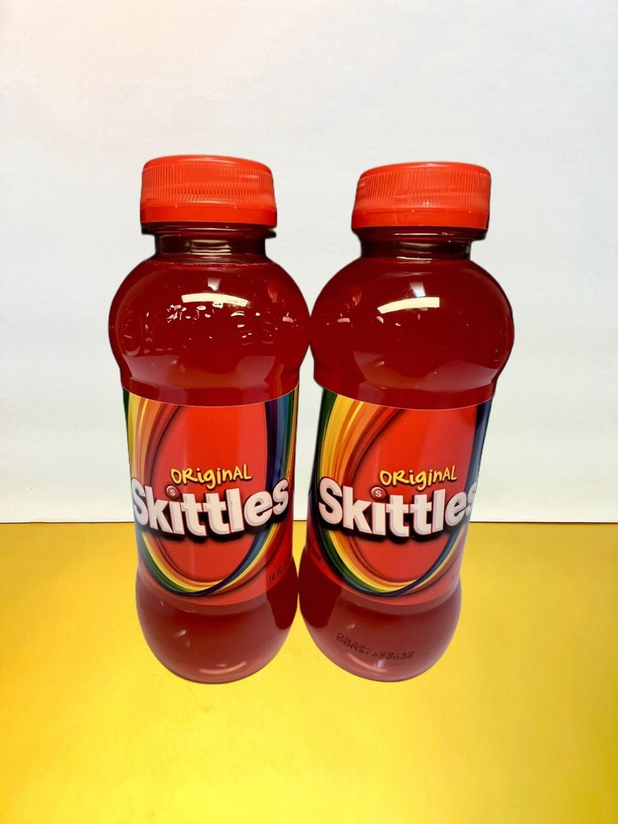 New Exclusive Skittles Original Cherry Fruit Flavored Drink 14oz