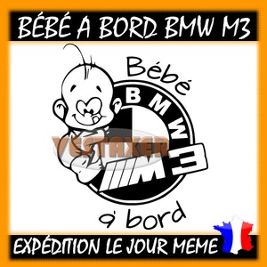 Home Garden Bebe A Bord Bmw M3 Decals Stickers Vinyl Art New Ikejacitymall Com Ng