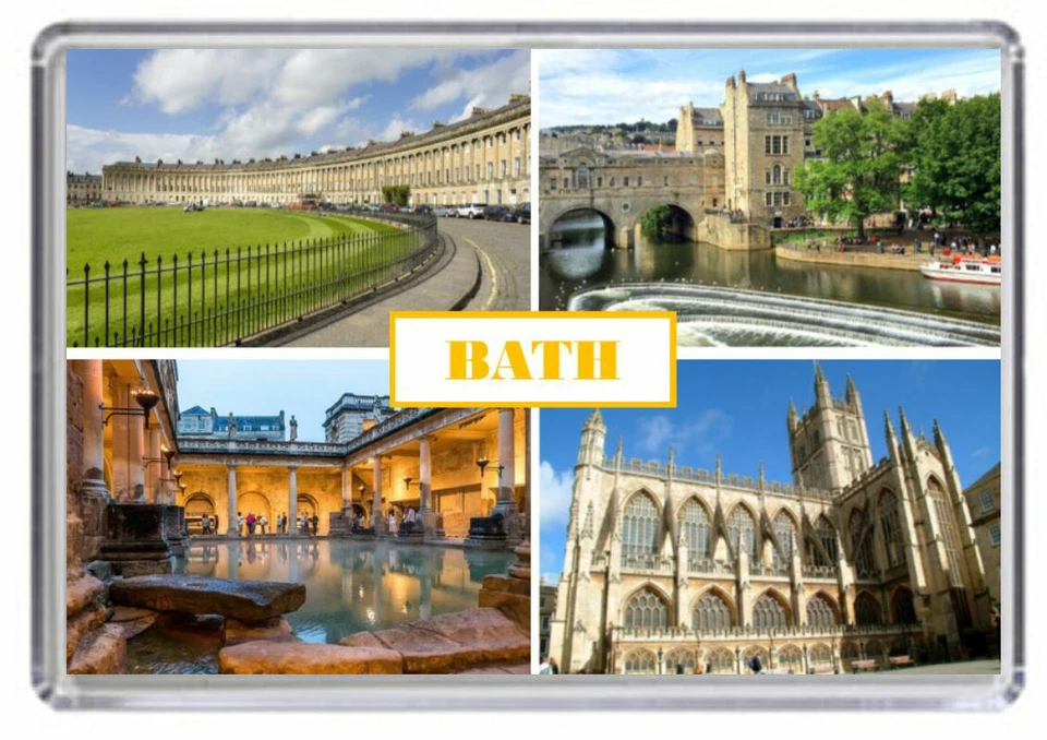 Bath, Somerset Fridge Magnet 01 Free Postage