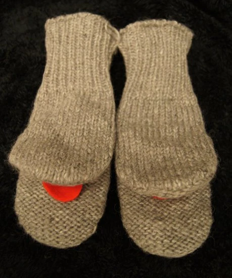 MITONES DONKEY tejido ADULTO polar forrado mula ANIMAL regalo deLux SOMBRERO VENDIDO POR SEPARADO Foto 4 de 4