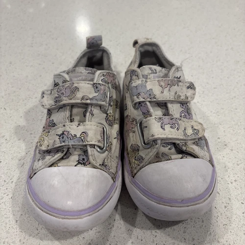 Little Kids Converse All Star taglia 8 modello unicorno