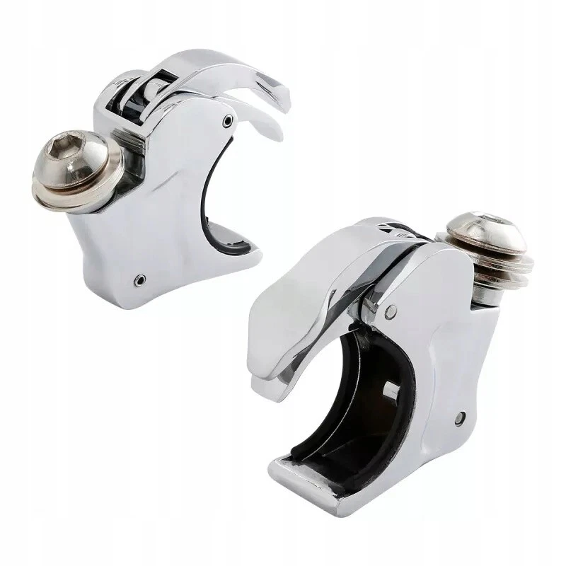 Agrafes de pare-brise 39 mm pour Harley-Davidson SPORTSTER XL 883 1200 Dyna -... - Photo 1/4