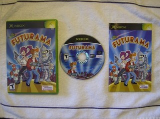 Original Xbox Futurama complete