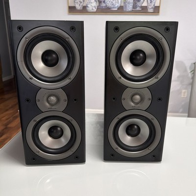 Vintage Polk Audio Monitor 40 Series II  Bookshelf Speakers (No Grills)