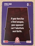 2025 BoBA Bo Jackson Battle Arena Update SP Play Card #PL-27 Steel Cage