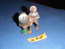 Vintage Barclay Lead soldier with search light