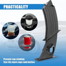 51459125622 Black Front Left Cup Holder Driver Side For BMW 525i 528i 530i E60