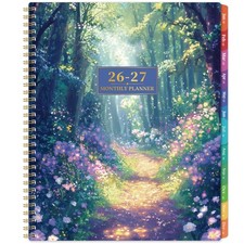 2026-2027 Monthly Planner - from Jul. 8.5" x 11", Purple