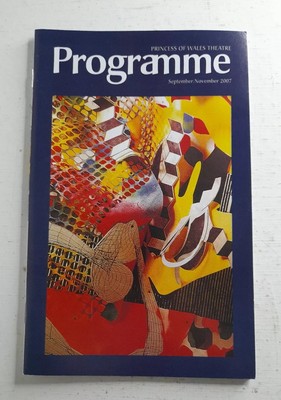 Sweeney Todd Theatre Programme November 2007 Very Rare