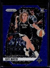 2024 Panini Prizm WNBA Kate Martin #126 RC Rookie Blue Velocity Prizm Las Vegas 