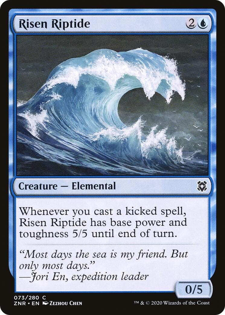NM - Risen Riptide ZNR - 73 Zendikar Rising
