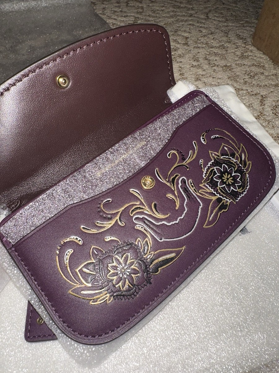 Rare Coach Tattoo Foldover Clutch/Wristlet - 11\
