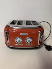 Fully tested Haden Jersey Red 4 Slice Toaster (used )