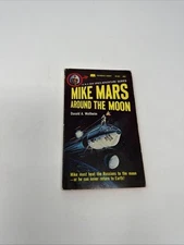 Mike Mars South Pole Spaceman + Around The Moon By Donald A Wollheim 1966 PB Lot