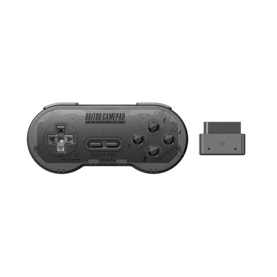 Sn30 2.4G Wireless Gamepad for Original SNES/SFC (Transparent Edition)