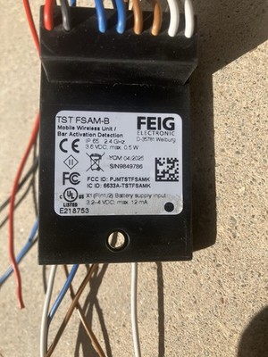 Rytec Wireless Mobile Unit - TST FSAM-B Temporary Used, Excellent Condition 