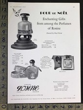 1928 ROSINE POUR LE NOEL PERFUME COLOGNE PAUL POIRET HEALTH BEAUTY AD FC14550
