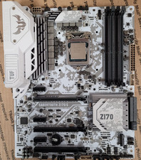 ASUS TUF Z170 S Sabertooth Motherboard W/I7-6700 TESTED NO I/O, NO BATTERY