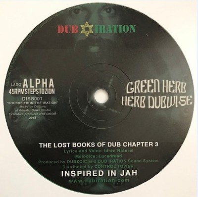 Idren Natural - Green Herb / Jah Iration, 10'', (Vinyl)