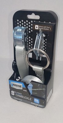Reese Secure 8  Foot E-Track Cambuckle Straps 430lb Standard Duty 9535800