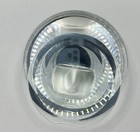 Vintage Glass Reversible Candle Holder Pedestal Riser Beveled Mirror Taiwan — photo 9