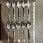 Lot Of 10 GORHAM CHANTILLY STERLING SILVER Dinner SPOONS  5 3/4” NO MONO
