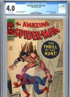 Amazing Spider-Man #34 CGC 4.0 OWP Kraven 2nd Gwen Stacy Marvel Comics 1966