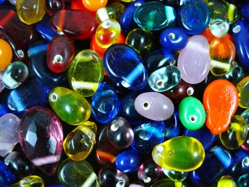 Glass Bead Mix 250g DIY Jewellery Making Bracelets Necklaces Earrings
