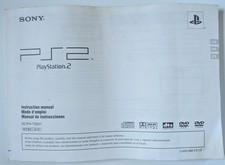 Sony Playstation 2 PS2 Console Instruction Manual ONLY SCPH-75001 Used