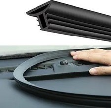 Dashboard Seal Strip, 5.24Ft Rubber Seal Protector Guard Strip, Dustproof Seal S