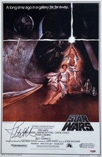 John Williams Signed Autographed Star Wars Movie 12x18 Poster Photo PSA