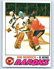 1977-78 Topps #39 Bob Murdoch Cleveland Barons