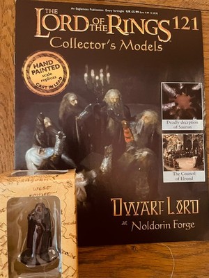 Der Herr der Ringe Eaglemoss Sammlermodell Ausgabe 121 Zwergenherr