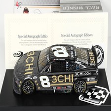 TYLER REDDICK 2022 DUAL AUTOGRAPH ELITE 8 ROAD AMERICA 1ST WIN /208 MADE XRARE