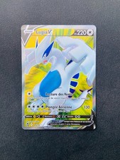 Carte Pokémon Lugia V 185/195 FA Full Art EB12 Tempête Argentée NEUF