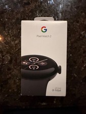 Google Pixel Watch 2 Wi-Fi 41mm Matte Black Obsidian Active Band Sealed