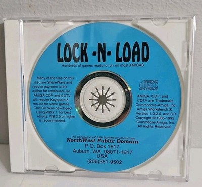 Lock N load Commodore Amiga  CD /Games/Demos/Shareware Northwest Public Domain