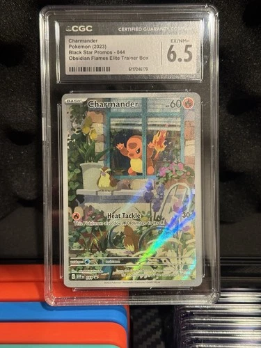 Pokémon Charmander 044 Sv: Scarlet & Violet Promo Holo CGC 6.5 Obsidian Flames …