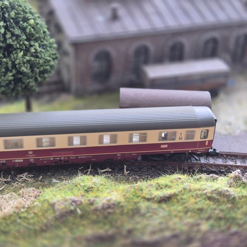 Fleischmann N 8169 vagón de pasajeros tren rápido 1. Kl DB con luz en falso embalaje original/SPR | Zustand: Gebraucht