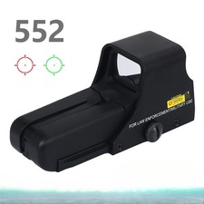 Red Green Dot Reflex Sight Scope Tactical Holographic Optic 20mm Rail 552 Series