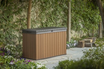 Keter Aufbewahrungsbox ''Darwin'', 662 Liter, Gartenbox Kissenbox Kiste Truhe