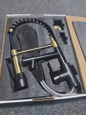 Baboar kitchen tap black and gold new in box