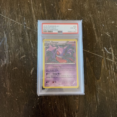 Gengar graded PSA 6 for sale on eBay