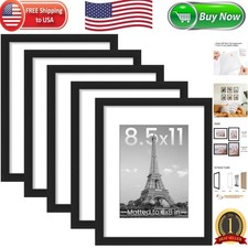 Multi-Size Picture Frame Set of 5   Perfect for Wall Gallery Arrangements