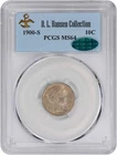 1900-S Barber Silver Dime MS64 PCGS (CAC)