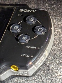 Sony PSP-2001 Slim Black Console w/Case, AC Power, 2GB Memory Stick Duo, TESTED